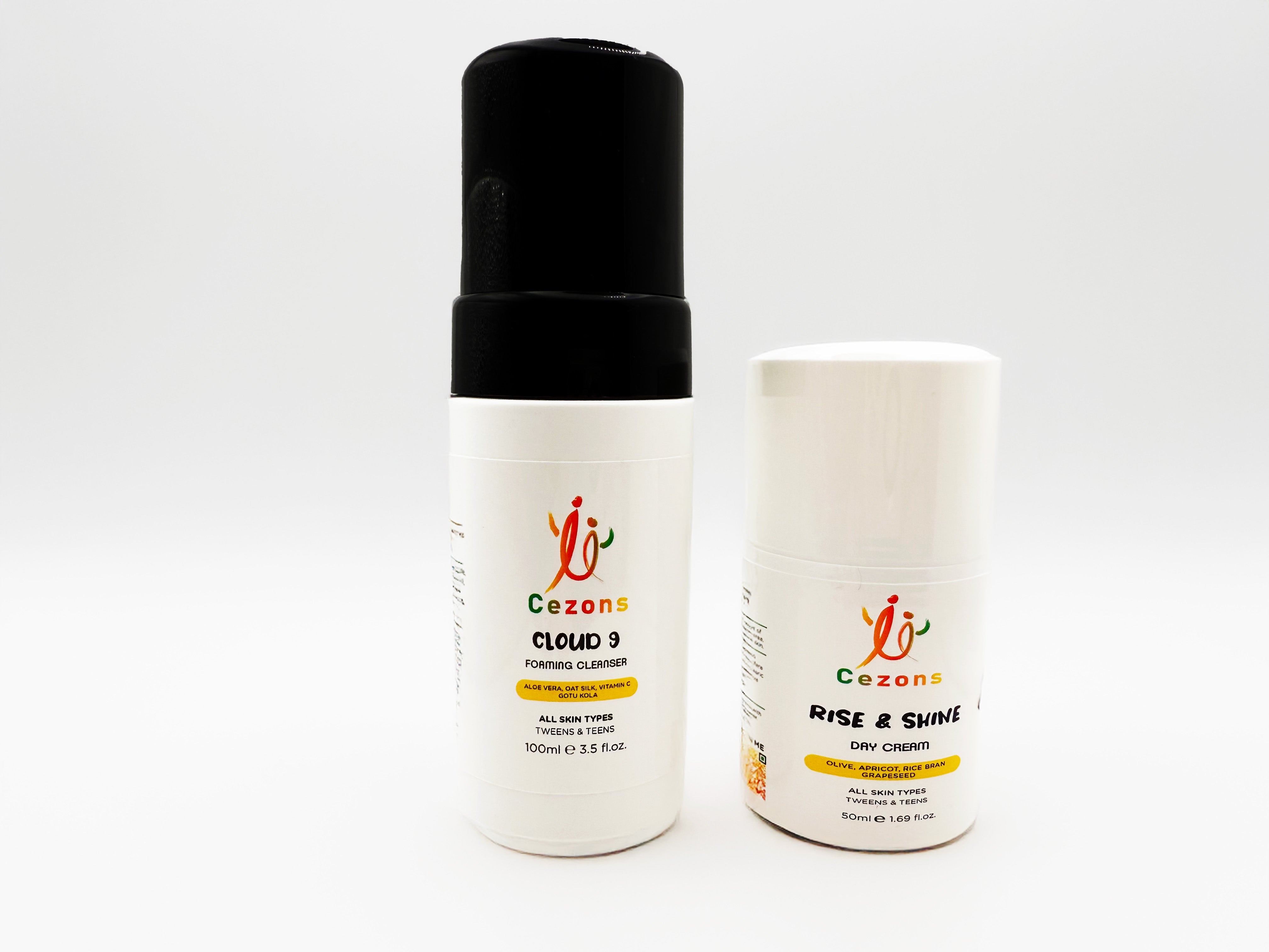 CEZONS Crystal Clear Face Package face and body scrub